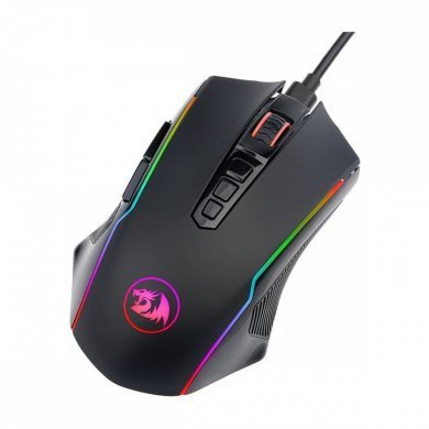 Redragon mouse gamer Ranger Lite sem fio 8000DPI preto