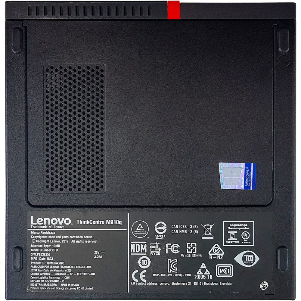 M910Q Lenovo Thinkcentre M910Q Intel Core I5 7500T
