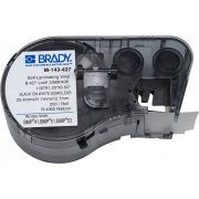 Brady Fita 25,40MM X 31,75MM Preto/Branco 200 Etiquetas por Cartucho - Vinil Auto Laminado