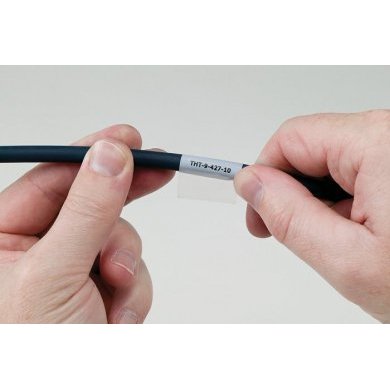 Brady Fita 25,40MM X 31,75MM Preto/Branco