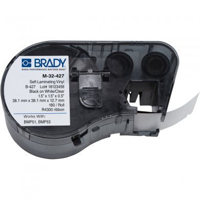 M-32-427 BRADY Fita Etiqueta M 38.1mm BMP51 BMP53