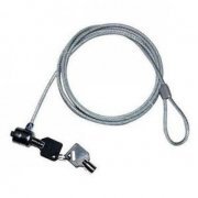 CABO DE SEGURANÇA NOTEBOOK COM CADEADO Aço, 1.1 metros