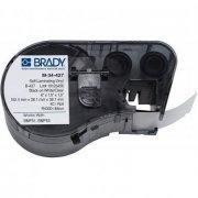 Brady fita genuina black on white 38.1mm 152.4mm 38,1mm