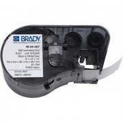 Brady fita genuina black on white 38.1mm 152.4mm 38,1