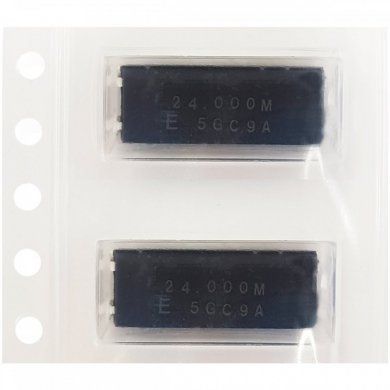 Cristal oscilador 24000M 24MHz SMD 4T (Kit 2x)
