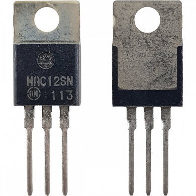 MAC12SN Tiristor SCR MAC12SN TO-220 (Kit 6x unidades)