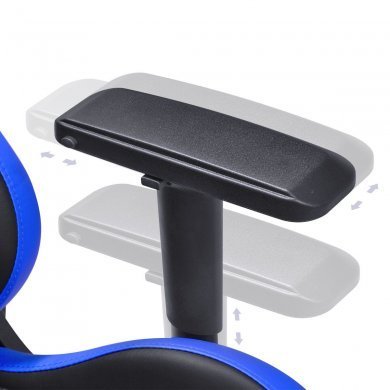 MADV10AZGL PCYes cadeira gamer Mad Racer V10 suporta 180kg