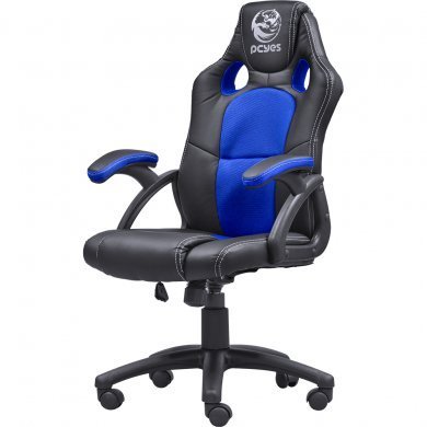 MADV6AZ PCYes Cadeira Gamer Mad Racer V6 Azul