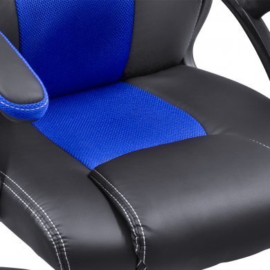 MADV6AZ PCYes Cadeira Gamer Mad Racer V6 Azul