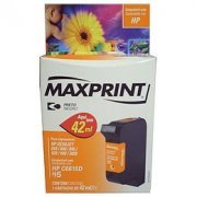 Cartucho de Tinta Maxprint 45 Preto 42ml Compatível c