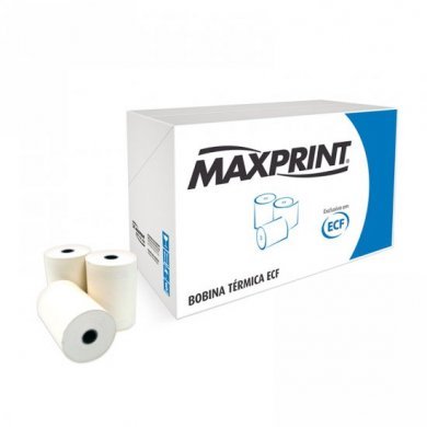 Bobina Térmica 80mmx40mts 1Via Maxprint