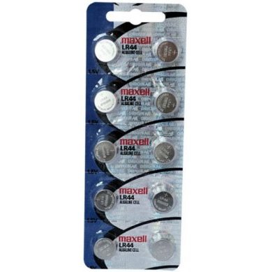 Bateria Lithium LR-44 1.5V Maxell