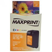 Cartucho de Tinta Maxprint 78 Colorido 30ml, Compatív