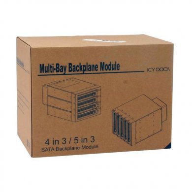 ICY-DOCK ICY DOCK Backplane Aluminum 5 baias