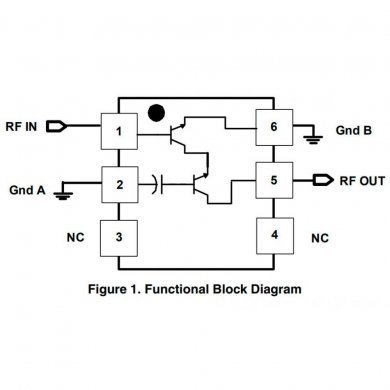 MBC13917EPR2 ci MBC13917 amplificador RF Single Band LN MLPD-6