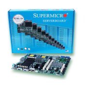 Server Board Supermicro Intel Xeon Quad Core LGA771, FSB 667/1066/1333MHz, DDR2 ECC FBDIMM 16GB, 8 Portas SAS LSI 1068E RAID, 6 SATA R