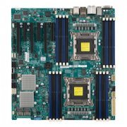 Motherboad Supermicro Intel Dual LGA2011 Xeon Processor E5-2600 e E5-2600 V2 / C602 chipset / DDR3 1866MHz ECC / Dual Port GbE LAN / 6x SATA