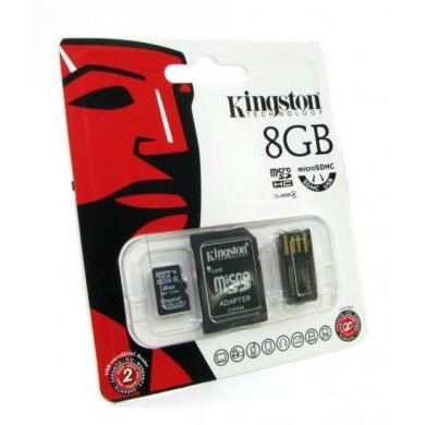 Cartão de Memória MicroSD Kingston 8GB