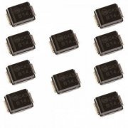 Diodo B14 Schottky 40V 2A SMB DO-214AA (Kit 10 un) Kit com 10 unidades (marcação no componente B14)