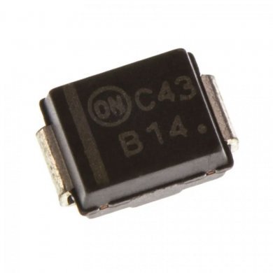 MBRA140T3G Diodo B14 Schottky 40V 2A SMB DO-214AA (Kit 10 un)