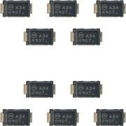 10x DIODO SCHOTTKY RETIFICADOR 40V 3A Single DO-214AC 2 Pins 450 mV