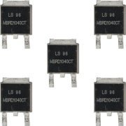 5x Diodo SCHOTTKY Duplo MBRD1040 10A 40V TO-252 original Diodes Incorporated