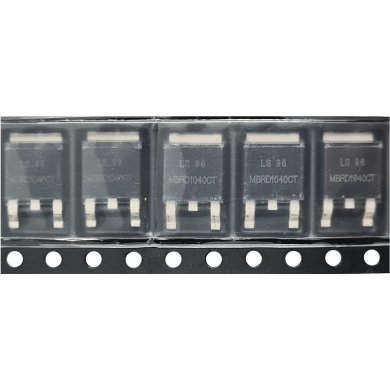 MBRD1040CT 5x Diodo SCHOTTKY Duplo MBRD1040 10A 40V TO-252