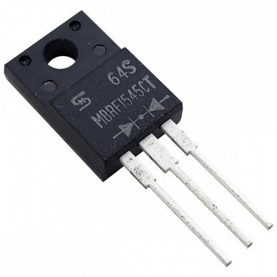 Diodo Retificador Schottky isolado TO220-3 (Kit 2x)