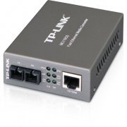 TP-Link Conversor de Midia Fibra Ótica RJ45 X FX SC Monomodo 10/100 até 20km