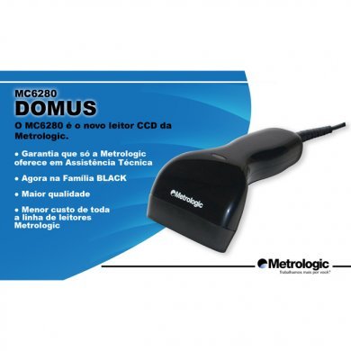 Metrologic Leitor de Código de Barras CCD DOMUS