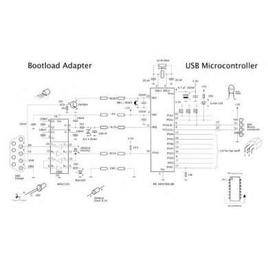 MC68HC908JK3E CI Microcontrolador HCMOS FREESCALE