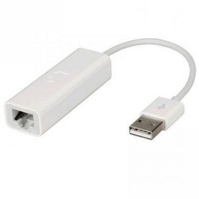 MC704ZMA Apple USB 2.0 para RJ45 Ethernet Adapter