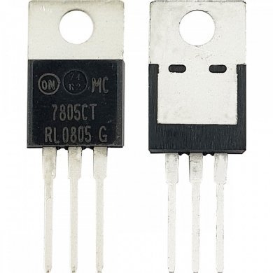MC7805CT 5x 7805CT regulador de tensão positiva 5V 1A TO-220