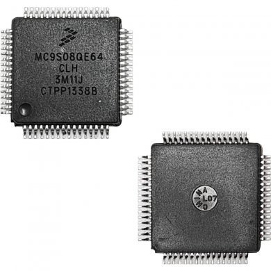 MC9S08QE64CLH MCU 8Bit 64KB 64-LQFP GPIO 56x (usado retirado de placa ok)
