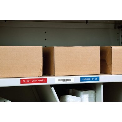 MC-1500-595-BL-WT Brady etiqueta para impressoras BMP51 BMP53