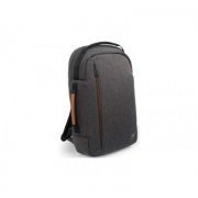 C3 Tech Mochila London Para Notebook 15.6 Pol Cor Cinza, com Alça para Mãos e Costas, Alça Lateral Estilo Male