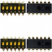 Interruptor DIL 6P DMR DIP selado SMD (Kit 2x und) Ki ...