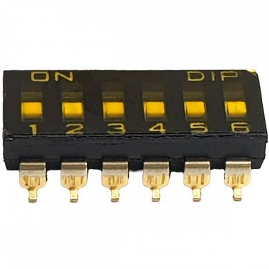 MCDM(R)-06-T Interruptor DIL 6P DMR DIP selado SMD (Kit 2x und)