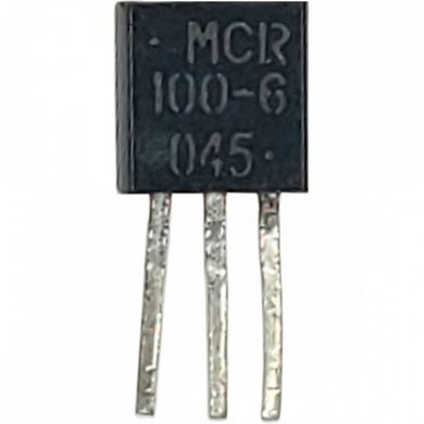 MCR100-6 Transistor retificador SCR 400V 800mA (Kit 5x)