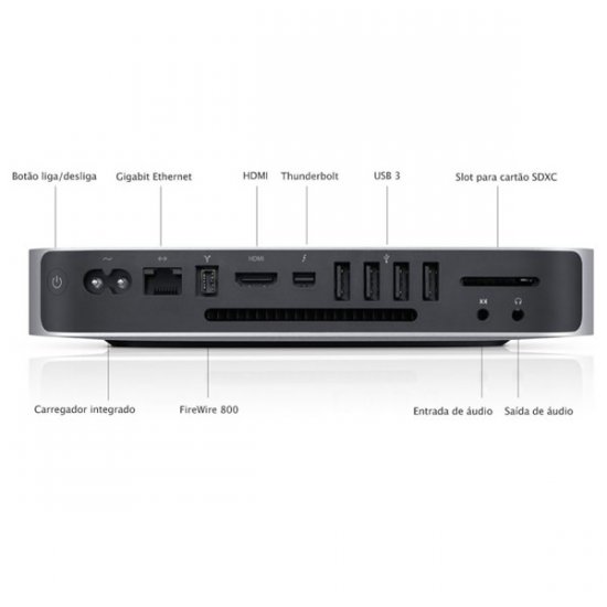 MD388BZ/A Computador Apple Mac Mini Intel Core i7