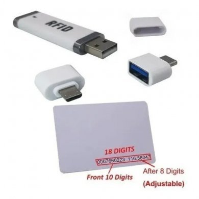 MD65M Mini Leitor de Rfid Usb Android Linux Windows OTG