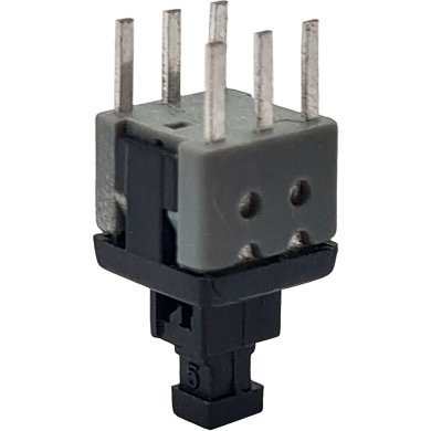 MD6-501-5858 10x Push Button 6 Pinos On-Off sem trava