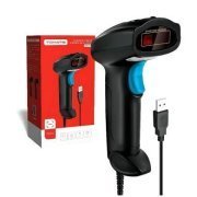 Tomate leitor de codigo de barras 1D laser com fio USB Windows, macOS e Linux