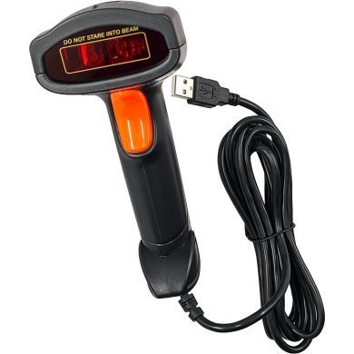 MDK-101 Tomate leitor de codigo de barras 1D laser com fio USB
