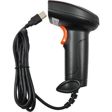 MDK-101 Tomate leitor de codigo de barras 1D laser com fio USB