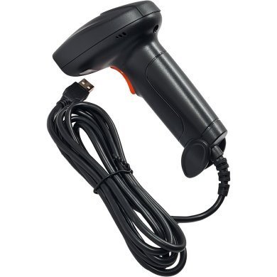 MDK-101 Tomate leitor de codigo de barras 1D laser com fio USB
