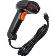 Tomate leitor de codigo de barras 1D laser com fio USB Windows, macOS e Linux