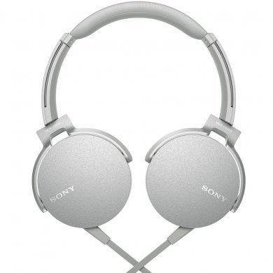 MDRXB550APWC Sony Fone de Ouvido MDF-XB550 Branco Gelo