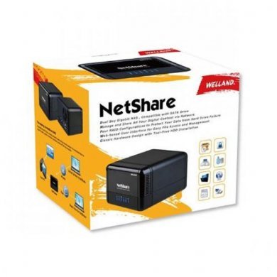 ME-581GNS NAS Welland NetShare 2x SATA3 3.5 Pol.