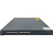 Switch Cisco Catalyst 3750 Metro 24x 10/100 4x SFP+ Giga Gerenciavel Layer 2/3 (Seminovo recondicionado grade 